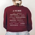 thumbnail image 1 of I Am A Nurse Sweatshirt, Nurse Affirmation Shirt, ER RN NICU Future New Nurse Student Shirt, Nurse School Crewneck Sweater, Gift For Nurse, 1 of 2