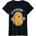 thumbnail image 1 of I Am A Potato T-Shirt French Fry Shirt Potato Tee T-Shirt, 1 of 3