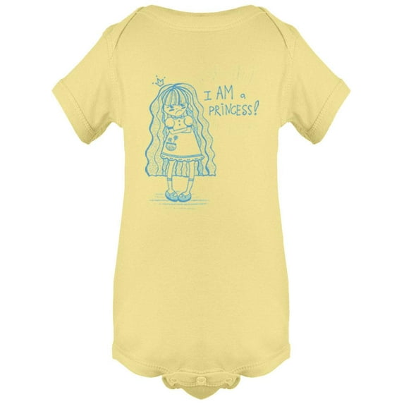 I Am A Princess! Bodysuit Infant -Image by Shutterstock, 12 Months
