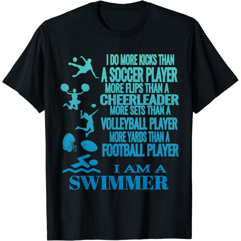 I Am A Swimmer T Shirt Funny Swim Swimming Cool Practice Tee I Am A Swimmer T Shirt Funny Swim Swimming Cool Practice Tee