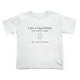 thumbnail image 1 of I Am A Tiny Patato And I Believe In You, You Can Do The Thing Cute Toddler Tshirts for Boys Girls (White, Youth L), 1 of 5