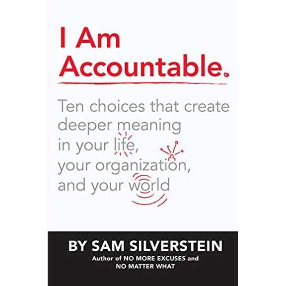 Pre-Owned I Am Accountable: Ten Choices That Create Deeper Meaning in Your Life, Your Organization, and Your World (Hardcover) 1640951040 9781640951044