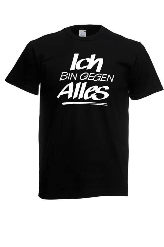 I Am Against Everything Men Statement Graphic Design T-Shirt