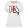thumbnail image 1 of I Am All Ears Graphic T-Shirt Women -Image by Shutterstock, Female 3X-Large, 1 of 2