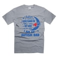thumbnail image 1 of I Am An Autism Dad T-Shirt Awareness Day Tee Autism Awareness Tee Shirt Autism Gifts For Dad Father (X-Large Grey), 1 of 6