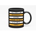 thumbnail image 1 of I Am Awesome I Know a Lot About Coffee Caffeine Addict & Lover Cup, Black 11oz Ceramic Mug, 1 of 5