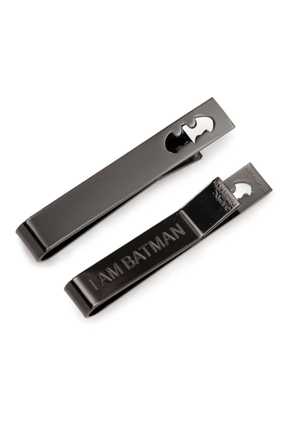 DC Batman I Am Batman Black Tie Bar