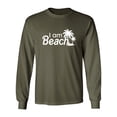 thumbnail image 1 of I Am Beach Adult Long Sleeve T-shirt, 1 of 3