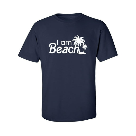 I Am Beach Adult Short Sleeve T-shirt