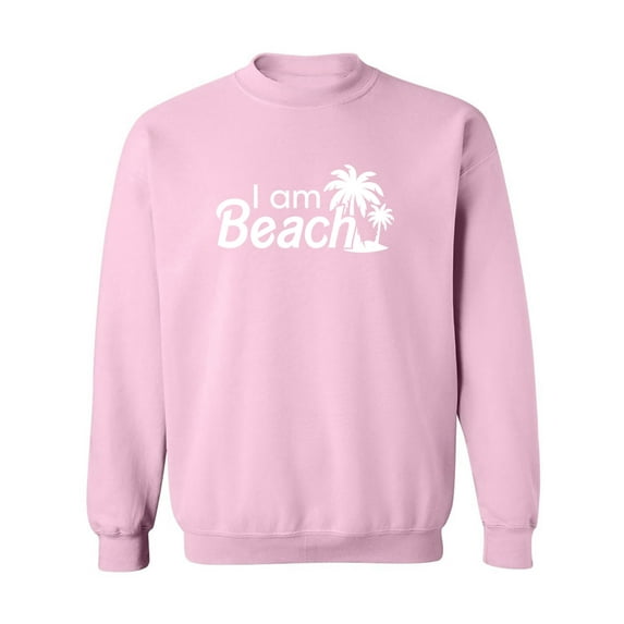 I Am Beach Crewneck Sweatshirt