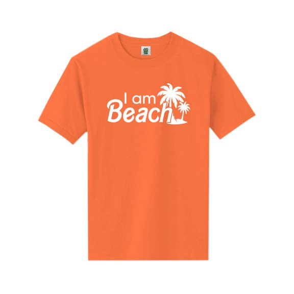 I Am Beach Short Sleeve Neon T-Shirt