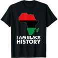 thumbnail image 1 of I Am Black History African American Black History Month T-Shirt, 1 of 3
