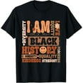 thumbnail image 1 of I Am Black History Black History Month Women T-Shirt Shirts, 1 of 3