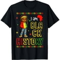 thumbnail image 1 of I Am Black History Month African American Black T-Shirt Shirts, 1 of 3