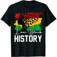 thumbnail image 1 of I Am Black History Month African American For Womens Girls T-Shirt, 1 of 3
