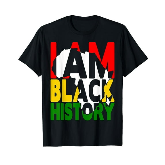 I Am Black History Month African American Pride Celebration T-Shirt