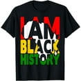 thumbnail image 1 of I Am Black History Month African American Pride Celebration T-Shirt, 1 of 4