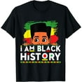 thumbnail image 1 of I Am Black History Shirt for Kids Boys Black History Month T-Shirt, 1 of 3