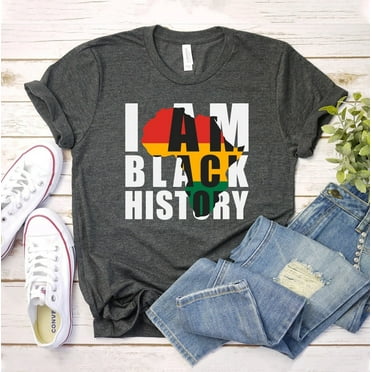 My History Is Strong T-shirt Black Shirt Blm Christmas Gift Lives ...