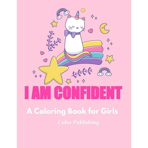I Am Confident: A Coloring Book for Girls (Paperback)