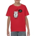thumbnail image 1 of I Am Cool Doodle Owl T-Shirt Juniors -Image by Shutterstock,  Medium, 1 of 4
