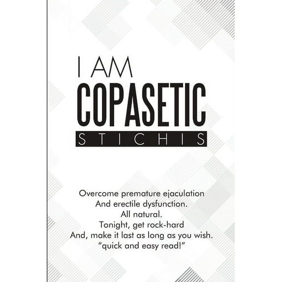 I Am Copasetic, (Paperback)