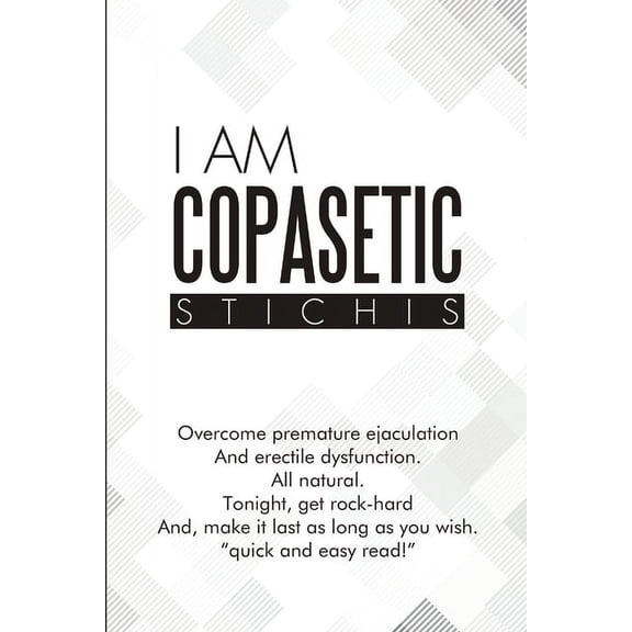 I Am Copasetic, (Paperback)