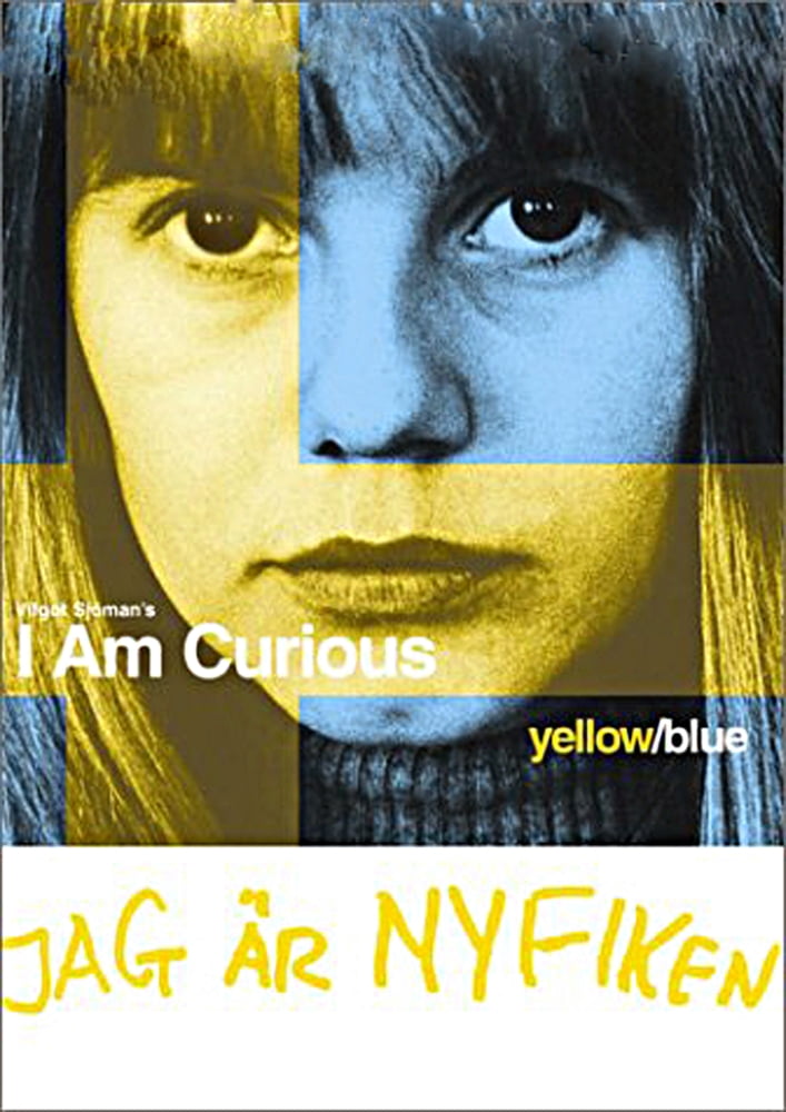 I Am Curious (YellowBlue) Canvas Art -  (11 x 17)