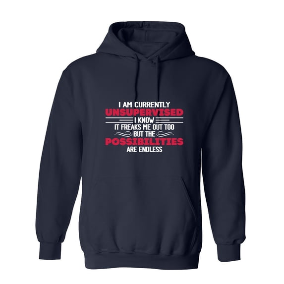 I Am Currently Sarcastic Humor Novelty Funny Men's Hoodies