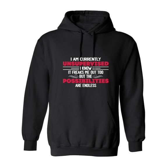 I Am Currently Sarcastic Humor Novelty Funny Men's Hoodies