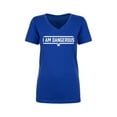 thumbnail image 1 of I Am Dangerous Womens V-Neck T-Shirt, 1 of 2