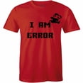 thumbnail image 1 of I Am Error. Retro Meme Gamer Geek Funny Crew Neck For Men T-Shirt, 1 of 4