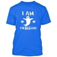 thumbnail image 1 of I Am Fabulous Man T-shirt Halloween Costume Tee Color Royal Blue Medium, 1 of 2
