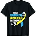 thumbnail image 1 of I Am Fearfully And Wonderfully Made Down Syndrome T-Shirt, 1 of 4