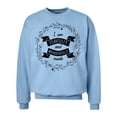 thumbnail image 1 of I Am Fearfully And Wonderfully Made Ladies Christian Crew Sweatshirt-Light Blue-xxl, 1 of 4