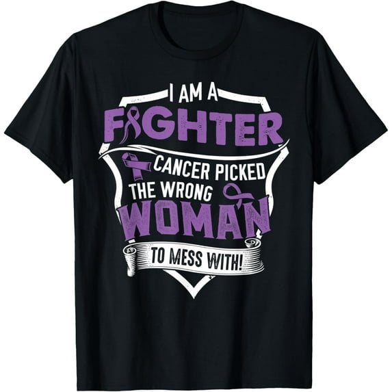 I Am Fighter Leiomyosarcoma Cancer Awareness Item for Women T-Shirt