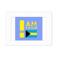 thumbnail image 1 of I Am From Bahamas Art Deco Fashion Photo Mount Frame Picture Art Painting Desktop 5x7 inch, 1 of 4