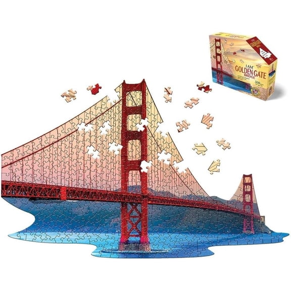 GOLDEN GATE 350 PIECE PUZZLE BY MADD CAPP GAMES