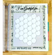 *I Am Grateful For* Monthly Two Sided Dashboard For Use W Erin Condren Planner