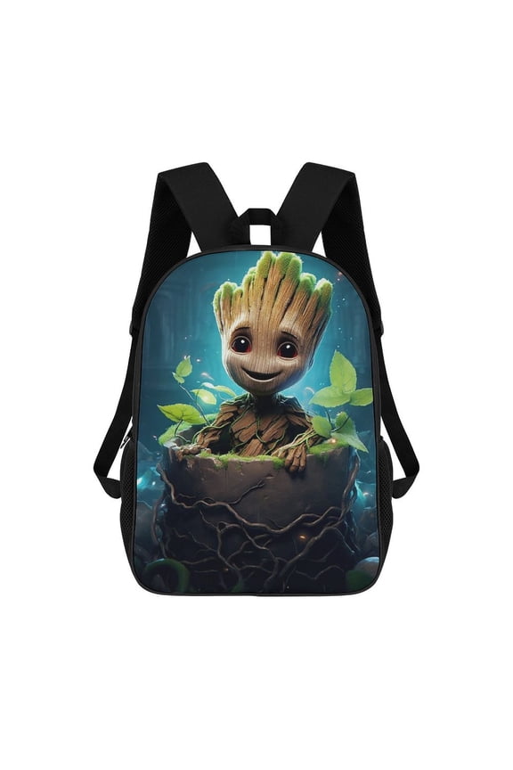 I Am Groot Backpack 17 Inch Book Bags Casual Daypack for Travel Work Office