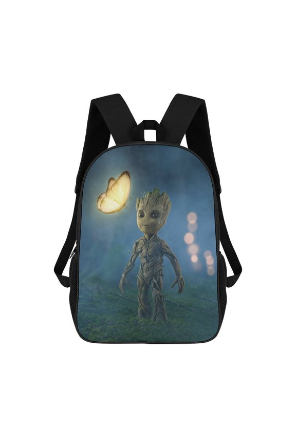 I Am Groot Backpack 17 Inch Book Bags Casual Daypack for Travel Work Office