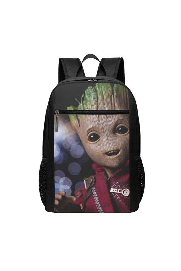 I Am Groot Backpack Book Bags Casual Daypack For Travel Work Office