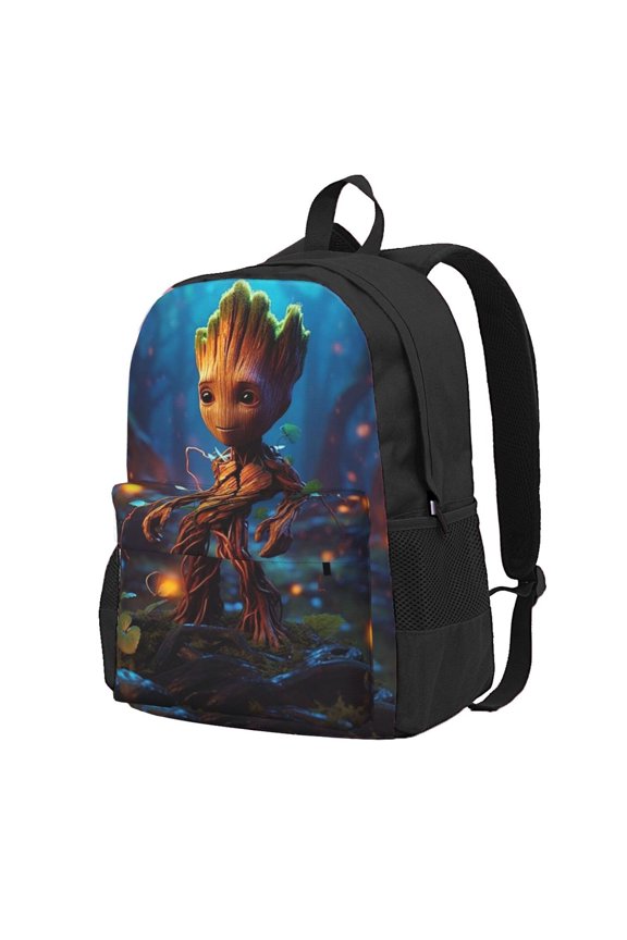 I Am Groot Backpack Book Bags Casual Daypack For Travel Work Office