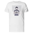 thumbnail image 1 of I Am Guilty Mug Shot Tee Men's -Image by Shutterstock, 1 of 2