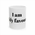 thumbnail image 1 of I Am Highly Favoured Ceramic Mug, Coffee Cup Gift,, 1 of 5