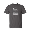 thumbnail image 1 of I Am Immature Sarcastic Humor Graphic Tee Mens Gift Novelty Funny T Shirt, 1 of 3