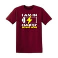 thumbnail image 1 of I Am In Energy Sarcastic Humor Graphic Tees Gift For Mens Novelty Funny T Shirt, 1 of 5