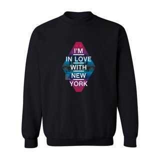 New York I Love You Hoodie I Love NY New York Hoodie Screen Print