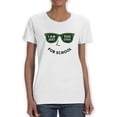 thumbnail image 1 of I Am Just Too Cool For School Women Shaped T-Shirt, Female Large, 1 of 4