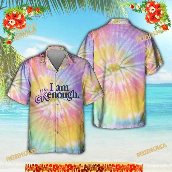 I Am Kenough Barbenheimer Movie Funny Hawaiian Shirt